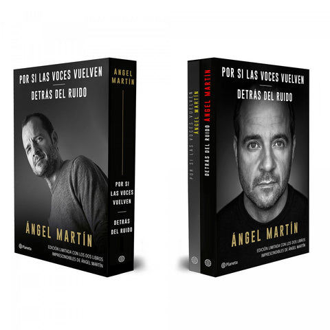  Estuche Ángel Martín (Por si las voces vuelven + Detrás del ruido) 
