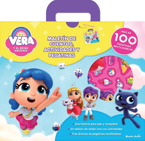  Vera y el Reino Arcoíris. Maletín de cuentos, actividades y pegatinas 