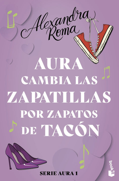  Aura cambia las zapatillas por zapatos de tacón (Serie Aura 1) 