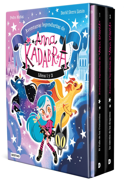 Anna Kadabra. Estuche Aventuras legendarias 1 y 2 