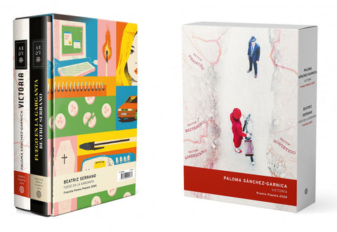  Estuche Premio Planeta 2024 (Victoria + Fuego en la garganta) 