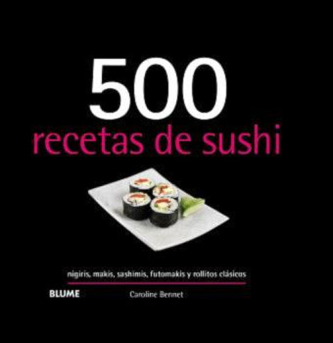  500 recetas de sushi (2024) 