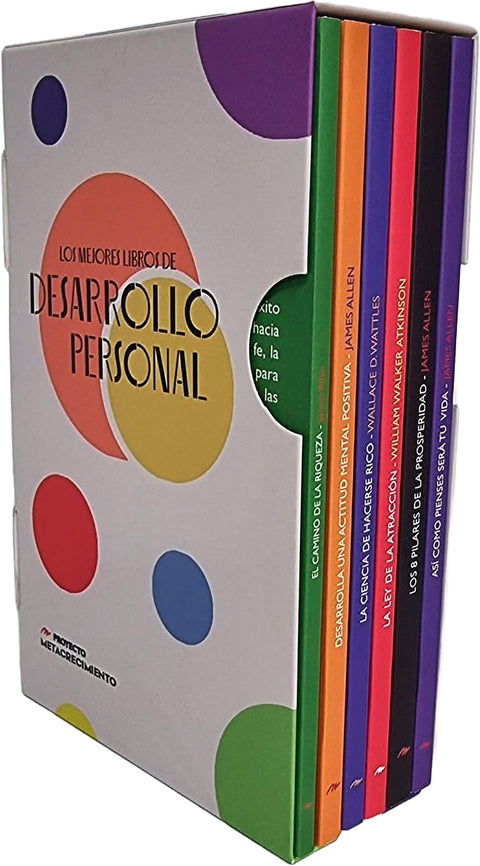  ESTUCHE LOS MEJORES LIBROS DE DESARROLLO PERSONAL (6 TOMOS) 