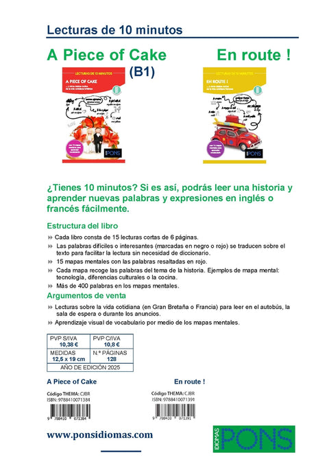  Lecturas de 10 minutos. En route! 