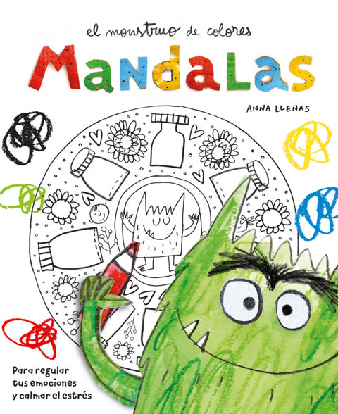  El Monstruo de Colores. Mandalas 
