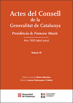  Actes del consell de generalitat de catalunya 