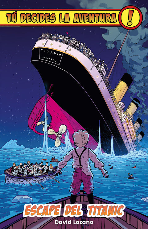  Tú decides la aventura:Escape del Titanic 