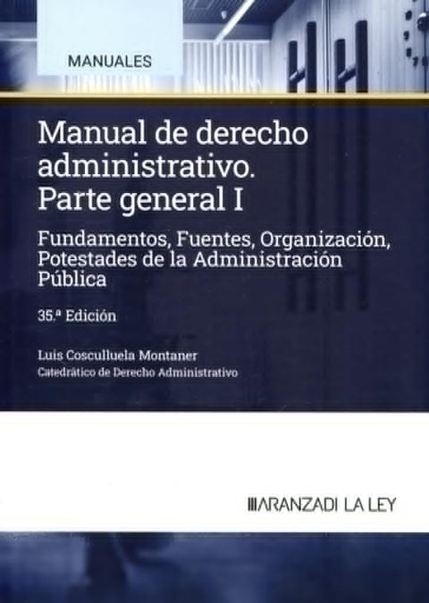 Manual de derecho administrativo I 