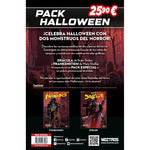  PACK HALLOWEEN DRACULA &amp;FRANKENSTEIN 