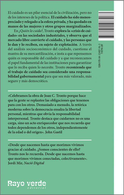  ¿Quién lo cuida? 