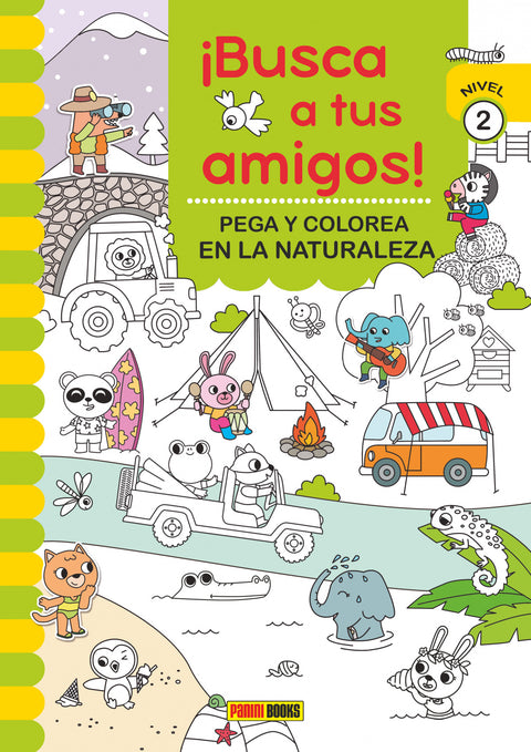  BUSCA AMIGOS NATURALEZA PEGA COLOREA N2 