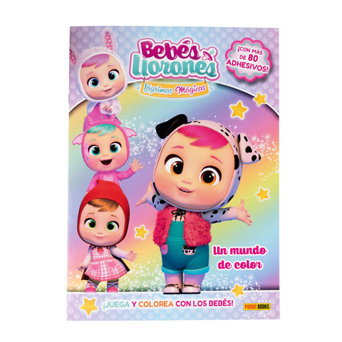  ¡JUEGA Y COLOREA CON LOS BEBÉS! UN MUNDO DE COLOR 