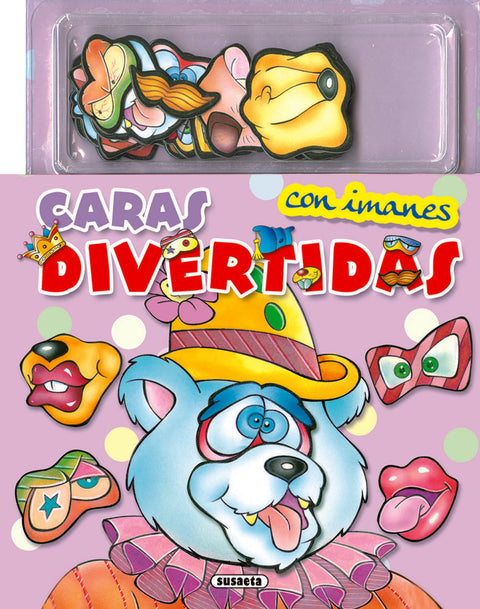  Caras divertidas con imanes 