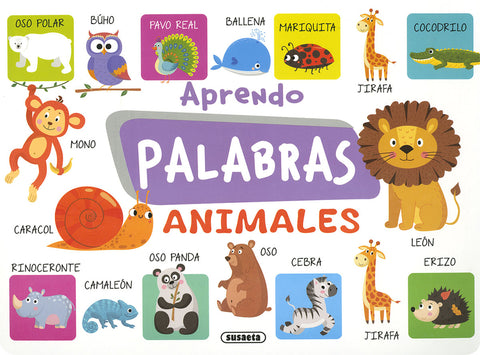 Aprendo palabras. Animales 