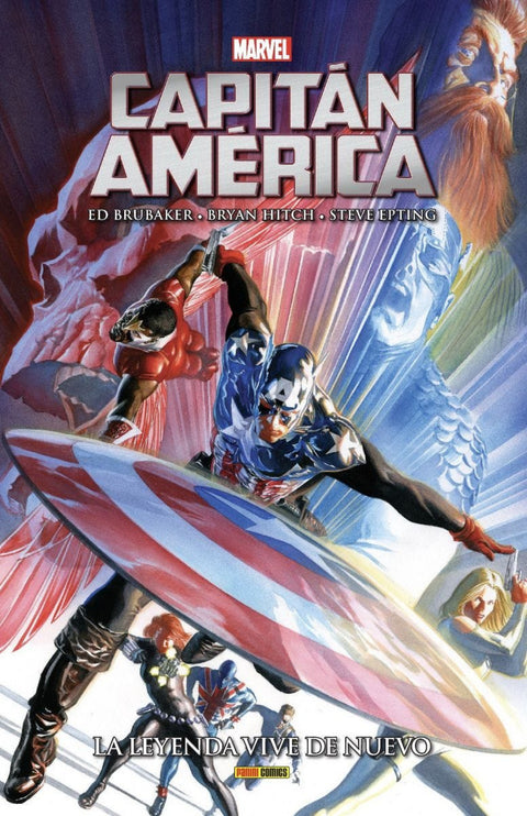  Marvel integral capitán américa. la leyenda vive de nuevo 