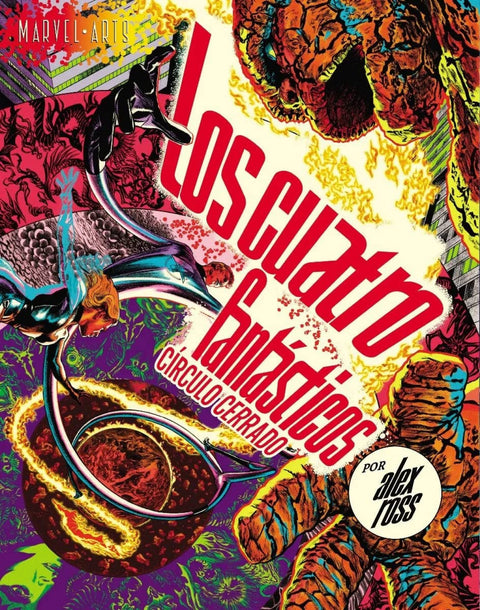 Marvelarts los 4 fantásticos. círculo cerrado 