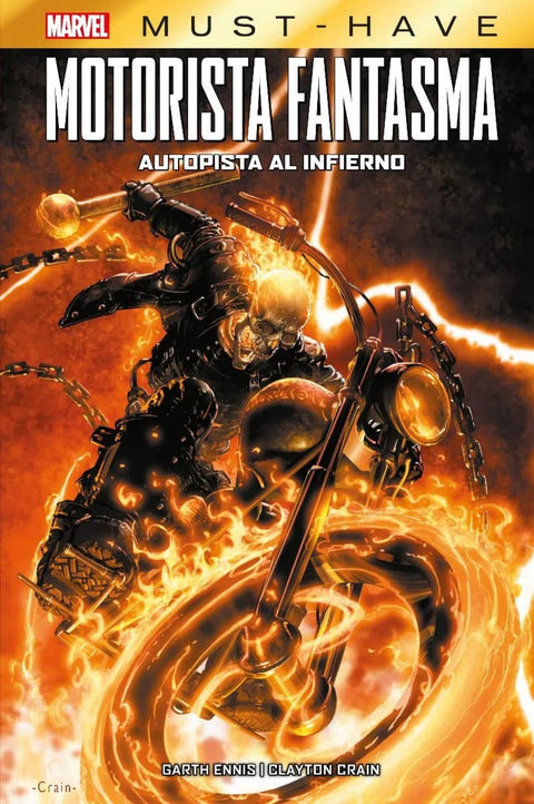  Marvel must have motorista fantasma. camino de condenación 