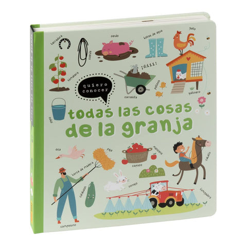  Quiero conocer:todas las cosas de la granja 