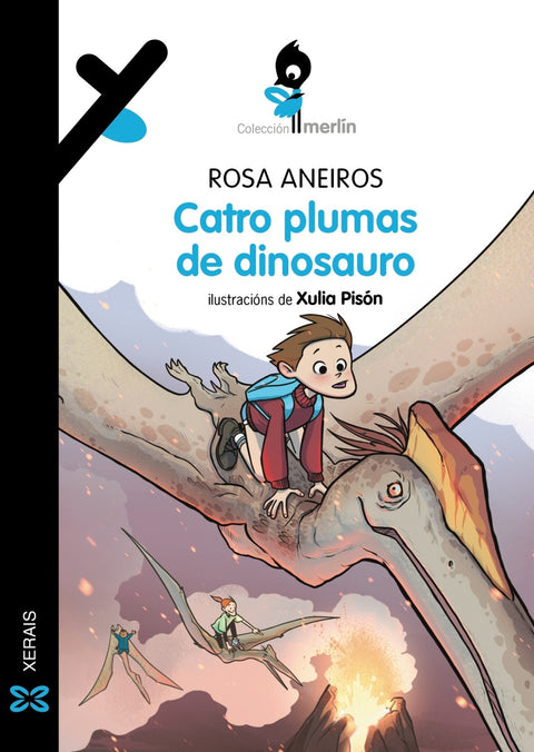  Catro plumas de dinosauro 