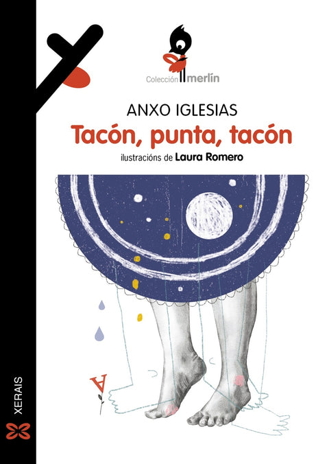  Tacón, punta, tacón 