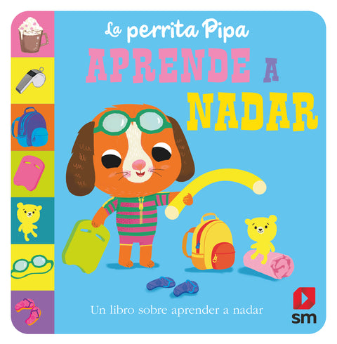  La perrita Pipa aprende a nadar 