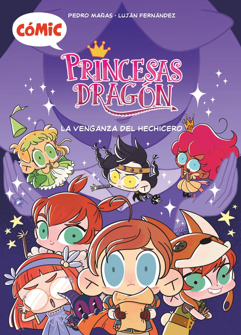  Cómic Princesas Dragón 1: La venganza del hechicero 