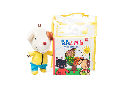  Pack Pepe y Mila y las estaciones 