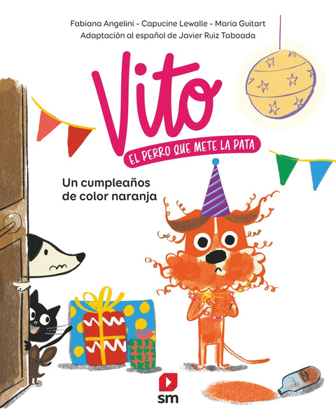  Un cumpleaños color naranja 