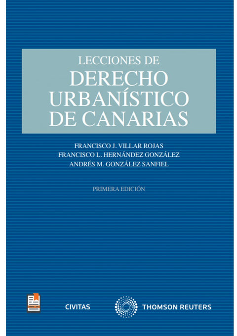  Lecciones de Derecho Urbanístico de Canarias (Papel + e-book) 