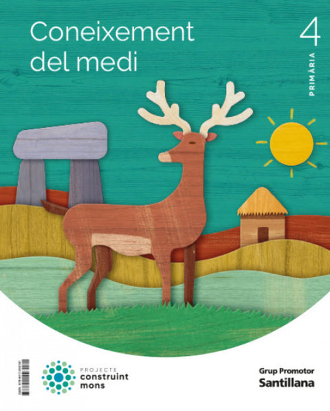  CONEIXEMENT DEL MEDI 4T.PRIMARIA. CONSTRUINT MONS. CATALUNYA 2023 