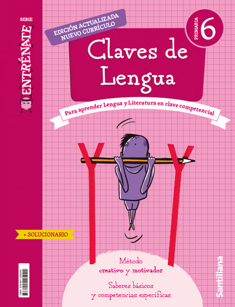  CUADERNO LENGUA 6E.PRIMARIA. ENTRÉNATE. CATALUNYA 2023 