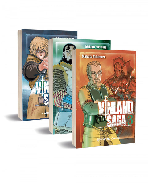  Pack Vinland Saga nº 1+2+3 