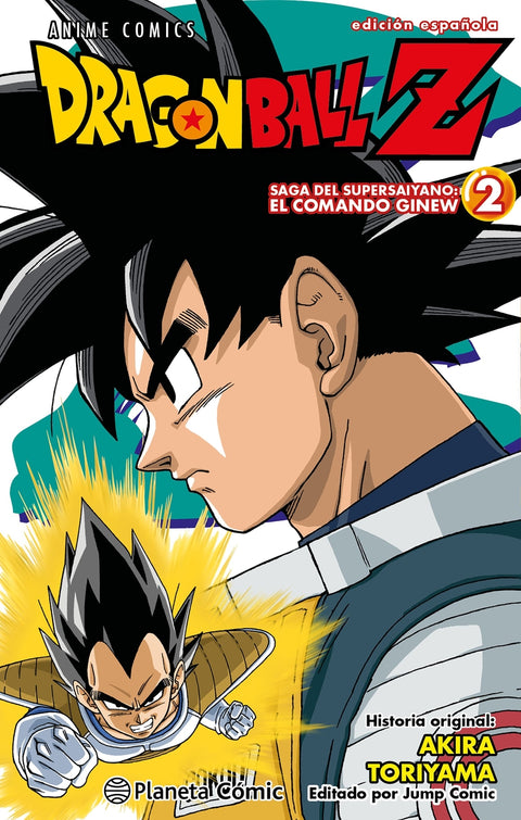  Dragon Ball Z Anime Comics Saga del comando Ginew nº 02/06 