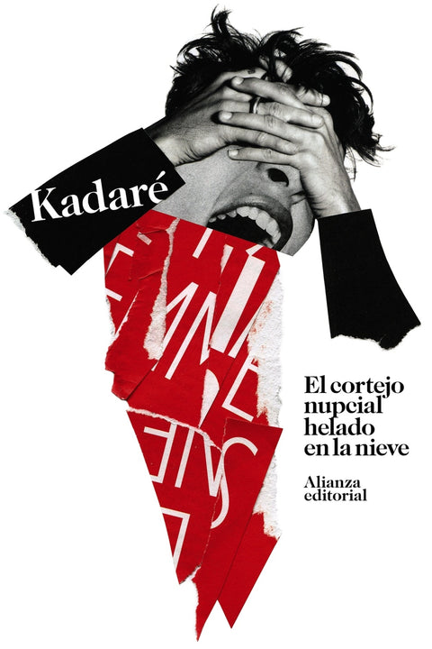  El cortejo nupcial helado en la nieve 