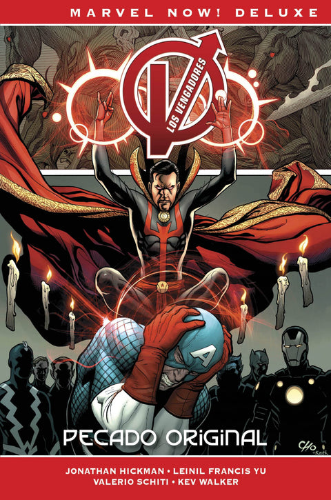  Reedición marvel now! deluxe los vengadores de j. hickman 7. pecado original 