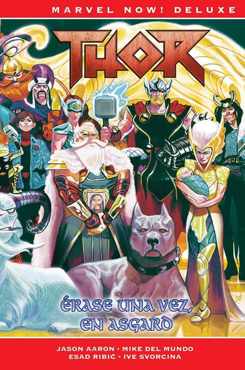  MARVEL NOW! DELUXE THOR DE JASON AARON 8. ÉRASE UNA VEZ, EN ASGARD 