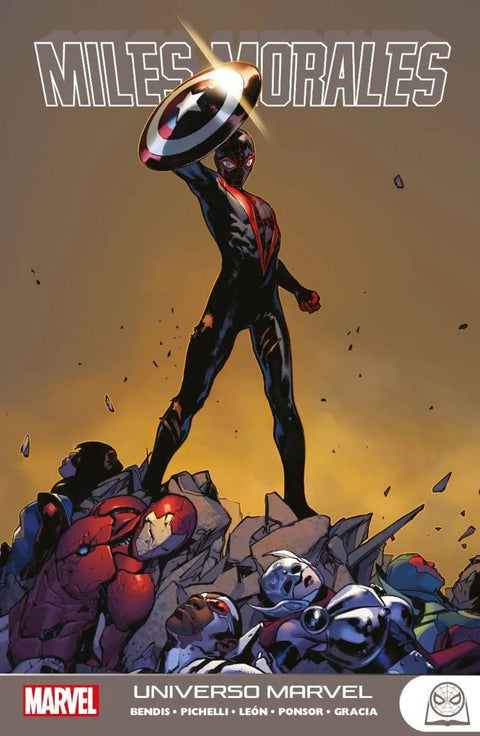  Marvel young adults miles morales. universo marvel 