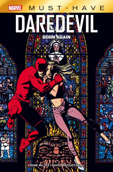  Reedición marvel must have daredevil. born again 
