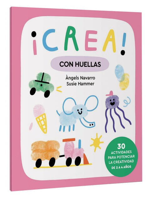  ¡Crea! Con huellas 