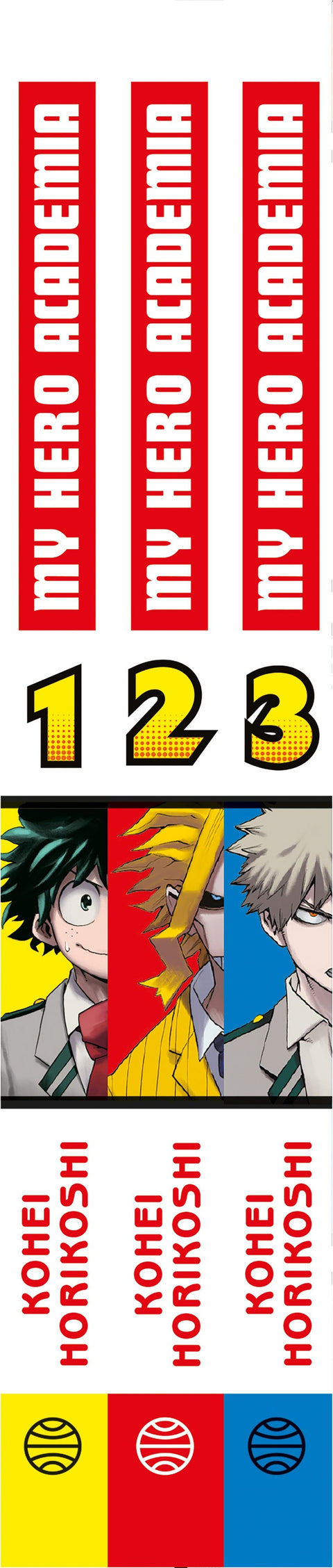  Shonen Starter Set My Hero Academia nº 1+2+3 