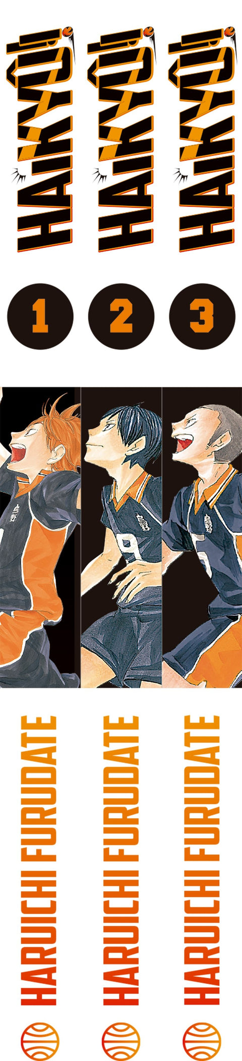  Shonen Starter Set Haikyû!! nº 1+2+3 