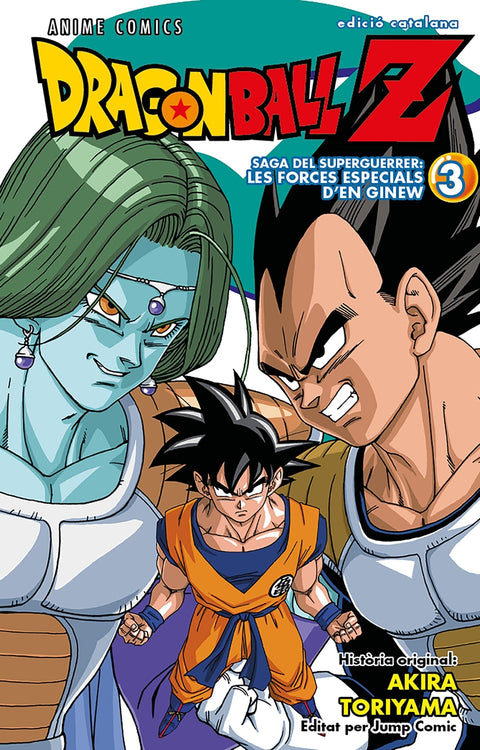  Bola de Drac Z Anime Comics Forces Especials Ginew nº 03/06 
