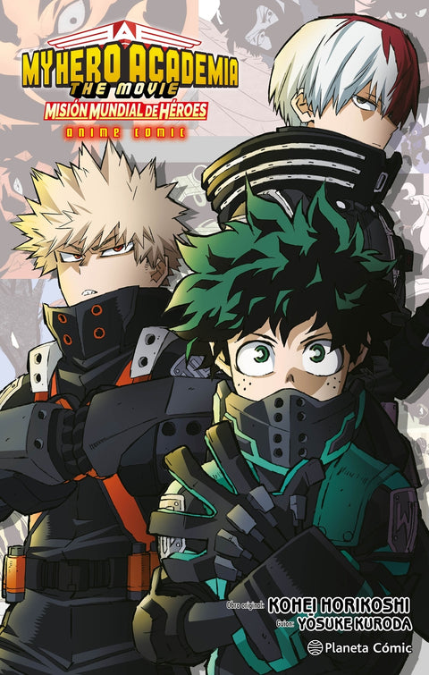  My Hero Academia: Misión Mundial de héroes Anime comic 