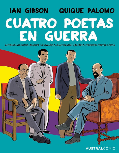  Cuatro poetas en guerra (novela gráfica) 