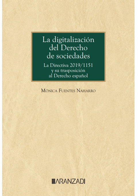  La digitalización del derecho de sociedades 