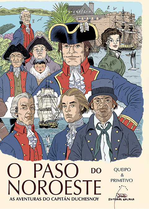  O paso do Noroeste. As aventuras do capitán Duchesnoy (novela gráfica) 