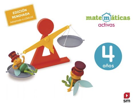 Matemáticas activas. 4 años 