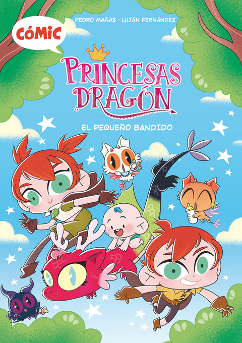  Cómic Princesas Dragón 3: El pequeño bandido 