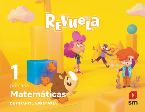  Matemáticas. 1 Primaria. Trimestres Revuela 