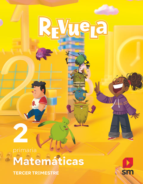  Matemáticas. 2 Primaria. Trimestres Revuela 